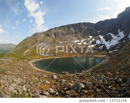 Lake in the mountains 13755116