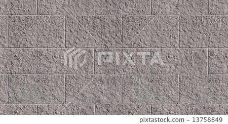 Gray brick wall. Gray brick wall. 13758849