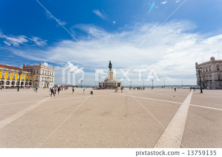Commerce Square in Lisbon,Portugal 13759135