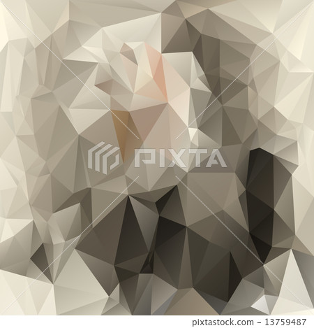 vector polygonal background pattern - triangular design in vintage colors - gray, beige, pink vector polygonal background pattern - triangular design in vintage colors - gray, beige, pink 13759487