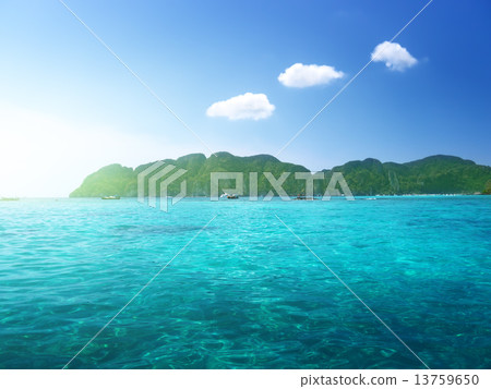 morning time at  Phi Phi island,Thailand 13759650