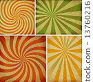 Set of Grunge vintage backgrounds 13760216