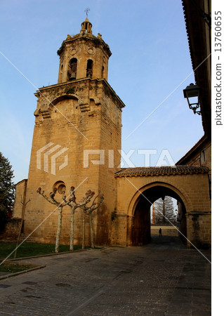 Puente La Reina Monastery, the town of Santiago pilgrimage, Basque Country, Spain Puente La Reina Monastery, the town of Santiago pilgrimage, Basque Country, Spain 13760655