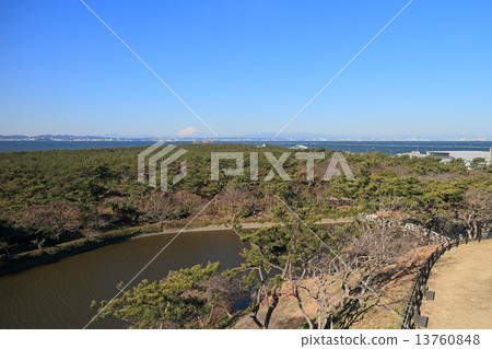 Scenery from Futtsu Park · Nakanosima Observatory Tower 13760848