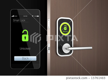 Smart door concept 13761483