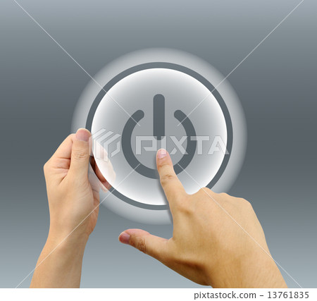 按下電源開關 13761835