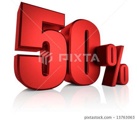 Red 50 Percent Red 50 Percent 13763063