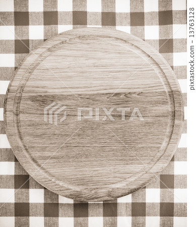 napkin and cutting board as background napkin and cutting board as background 13763128