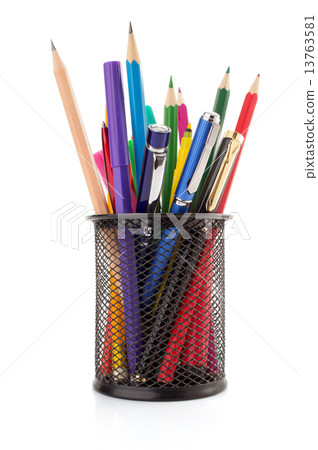 holder basket and pen with pencil holder basket and pen with pencil 13763581