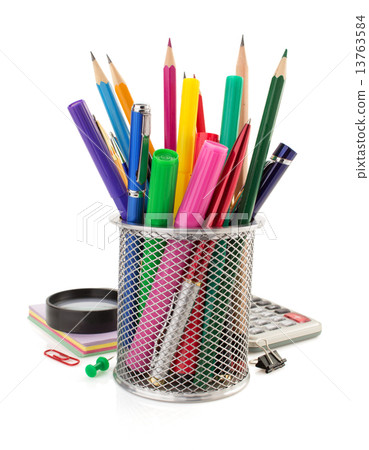 holder basket and office supplies 13763584