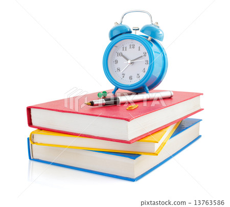 pile of books isolated on white pile of books isolated on white 13763586