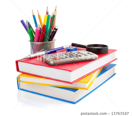 back to school concept on white back to school concept on white 13763587