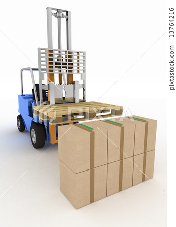 Loader without cargo 13764216