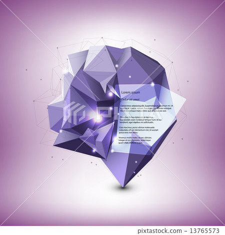 Abstract dimensional polygonal geometric background for modern design Abstract dimensional polygonal geometric background for modern design 13765573