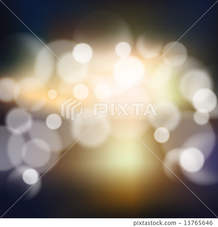Blurry background with bokeh effect. Abstract vector illustration Blurry background with bokeh effect. Abstract vector illustration 13765646