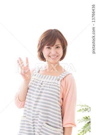 Apron, smile, grinning 13766436