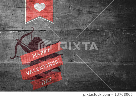 Composite image of happy valentines day 13768005
