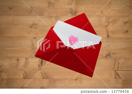 Composite image of love letter 13770458