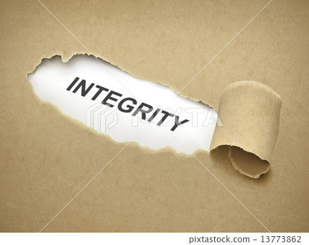 paper, integrity, truth - Stock Illustration [13773862] - PIXTA
