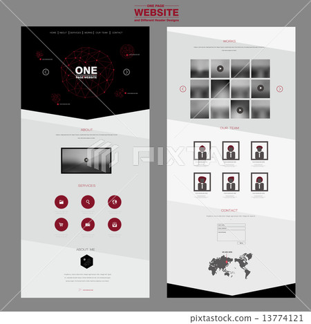 interface, layout, identity - Stock Illustration [13774121] - PIXTA