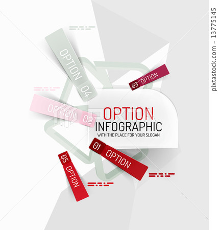 Colorful fresh sticker infographics 13775145