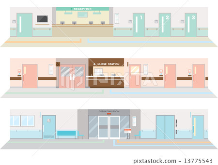 Hospital illustration 13775543