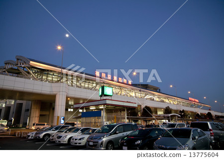 福岡機場國際航線夜視圖 13775604