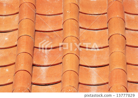 Orange Tile roof. Orange Tile roof. 13777829