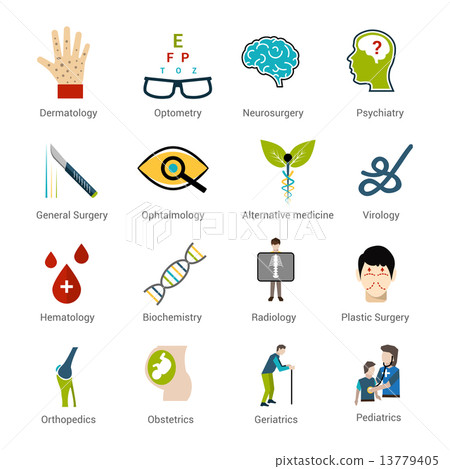 Medical Specialties Set 13779405