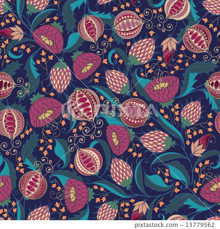 Pomegranate Pattern Pomegranate Pattern 13779562