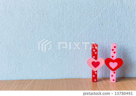 Two heart symbol Two heart symbol 13780491