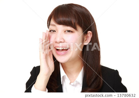 Calling business woman 13780632