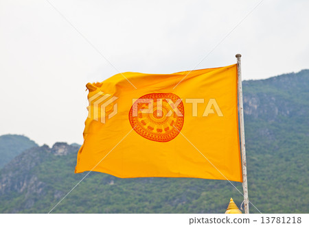 Buddhist prayer flags 13781218