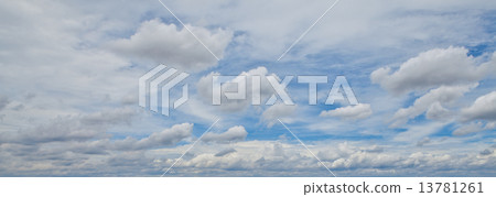 Panorama sky and cloud Panorama sky and cloud 13781261