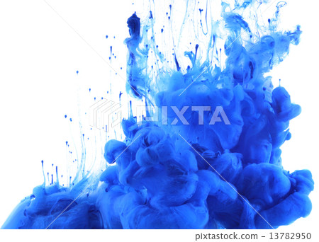Acrylic colors in water. Abstract background. Acrylic colors in water. Abstract background. 13782950