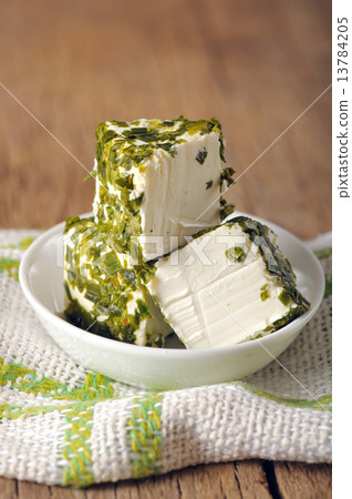 cheese with herbs 13784205