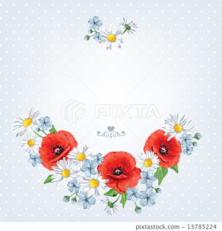 Flowers for background greeting cards and invitations of the wedding, birthday, Valentine's Day, Mot 13785224