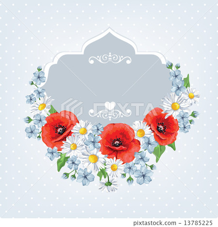 Flowers for background greeting cards and invitations of the wedding, birthday, Valentine's Day, Mot 13785225