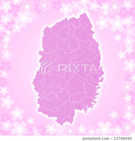 Iwate Prefecture Map 13786090