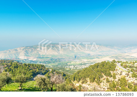 From Umm caise to the Golan Plateau (Jordan, Umm Cais) From Umm caise to the Golan Plateau (Jordan, Umm Cais) 13786093