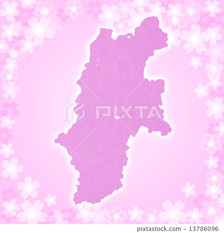 長野縣地圖 13786096