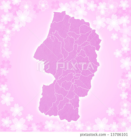 山形縣地圖 13786101