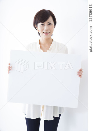 肖像中間婦女 13786618
