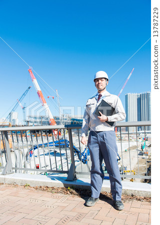 現場主管形象 13787229