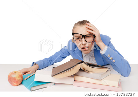shocked, surprised student wearing glasses shocked, surprised student wearing glasses 13788727
