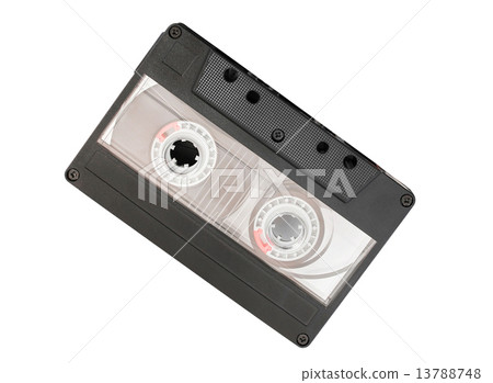 cassette tape isolated on white cassette tape isolated on white 13788748