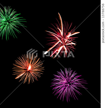 Colorful Fireworks Colorful Fireworks 13788756