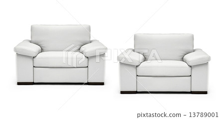 Image of a modern leather armchairs 13789001