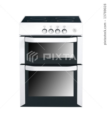 cooker over the white background cooker over the white background 13789028