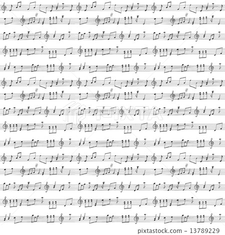 Music Seamless Background 13789229